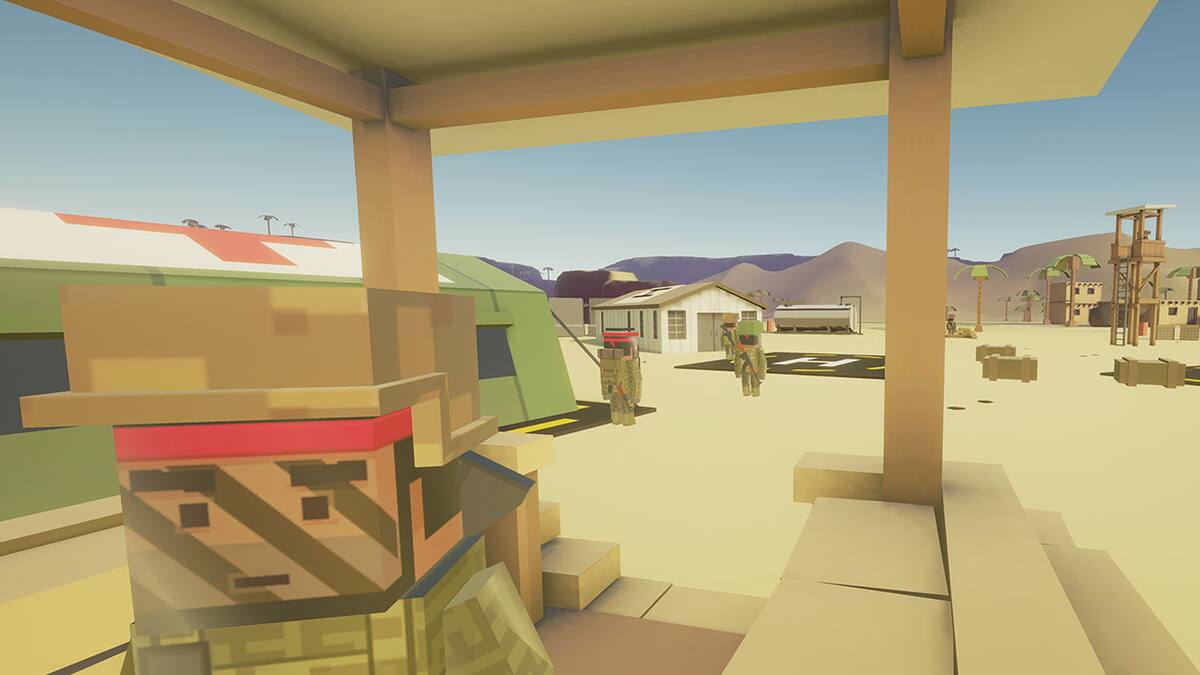 Out of Ammo combina elementos de FPS y títulos de estrategia