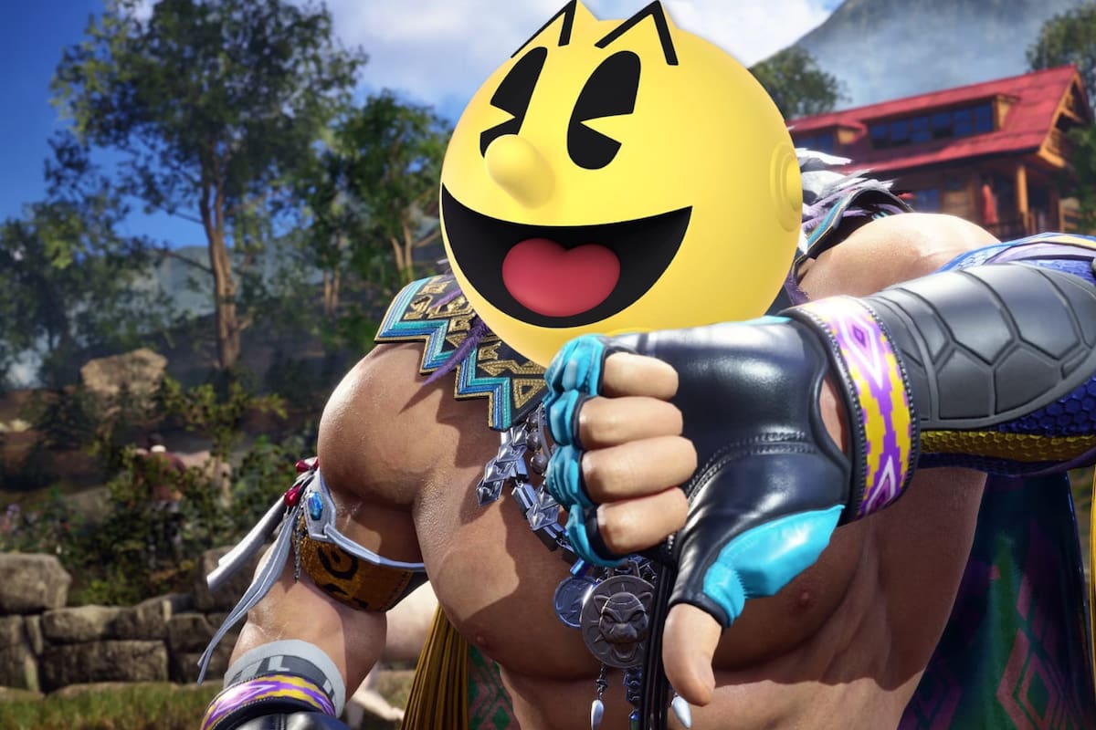 Pac-Man iba a ser un luchador musculoso en TEKKEN, pero su creador no lo permitió