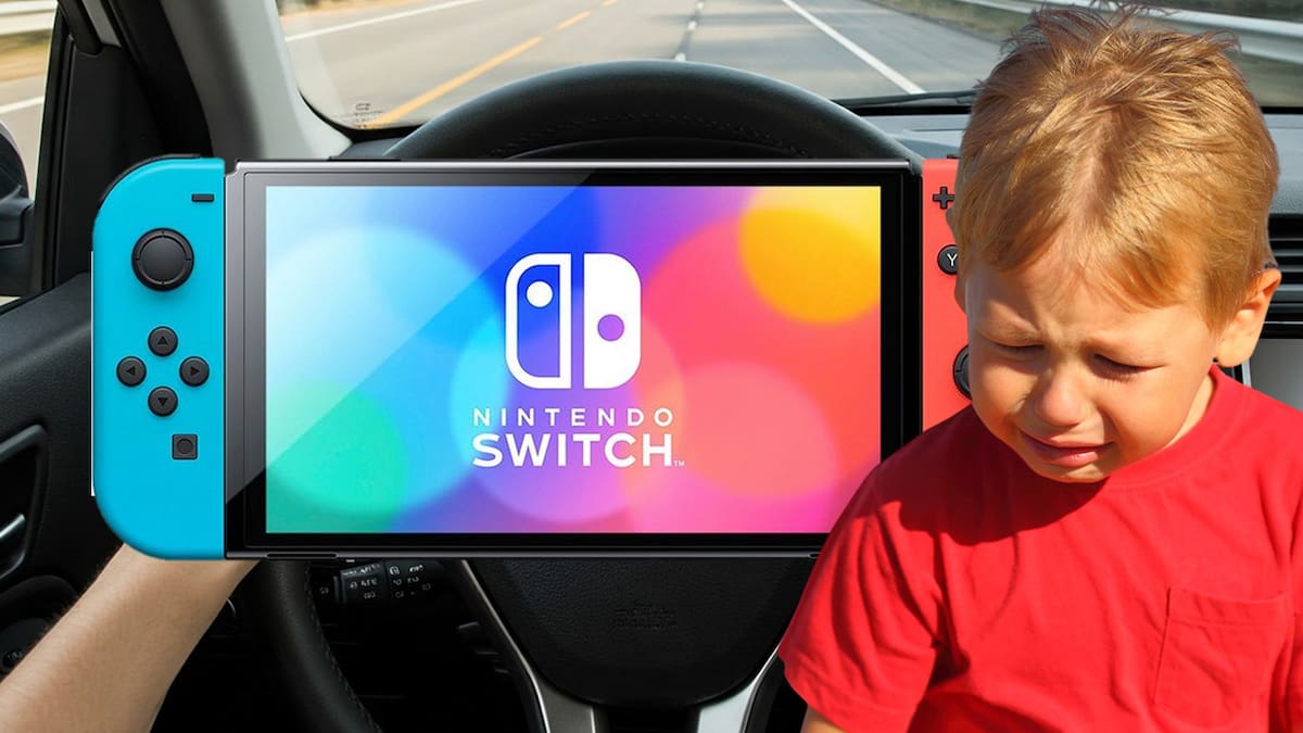 Padre lanza Nintendo Switch de su hijo