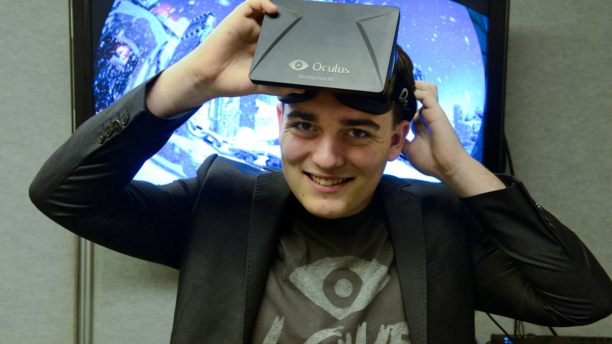 Palmer Luckey llama oportunista a Total Recall Technologies
