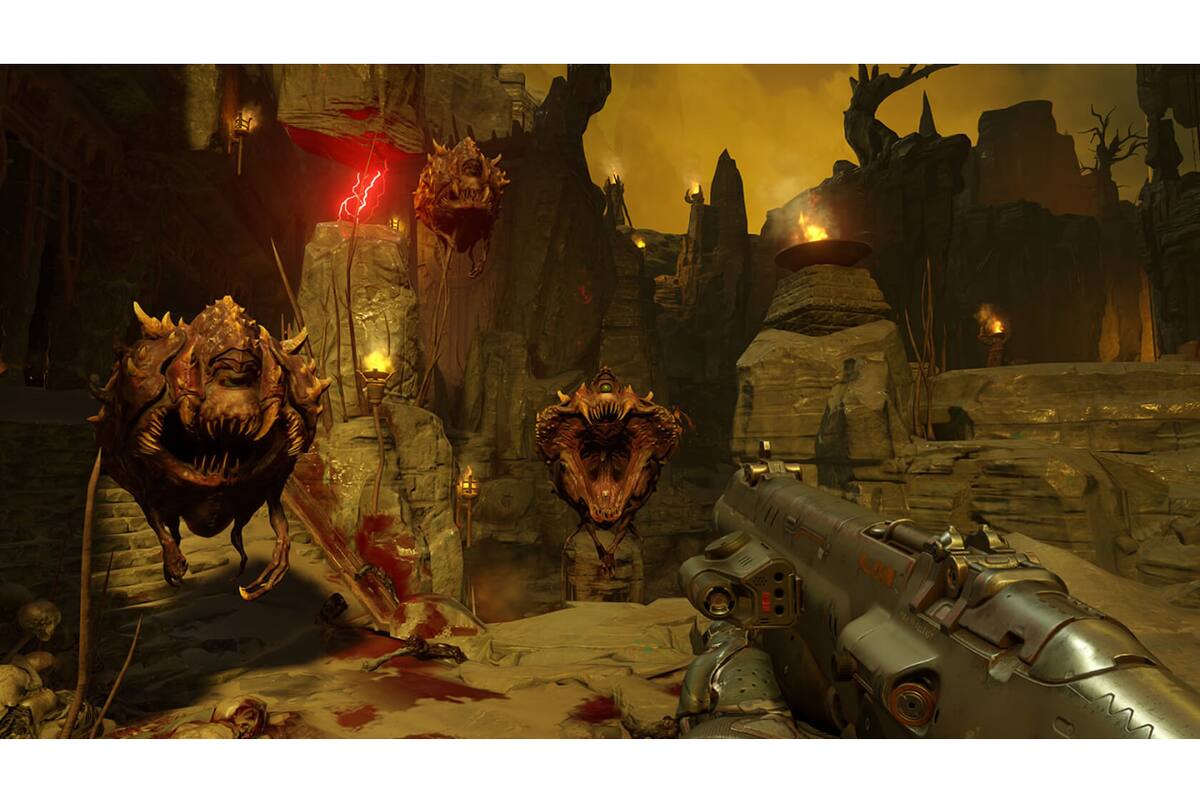 DOOM recibe mejoras de rendimiento en Nintendo Switch