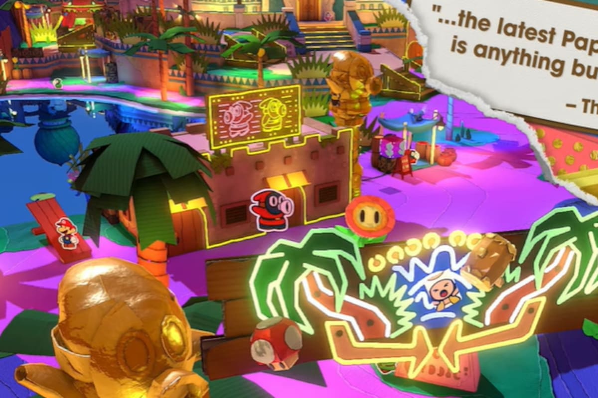 Paper Mario: The Origami King - Tráiler de la Critica | Nintendo Switch
