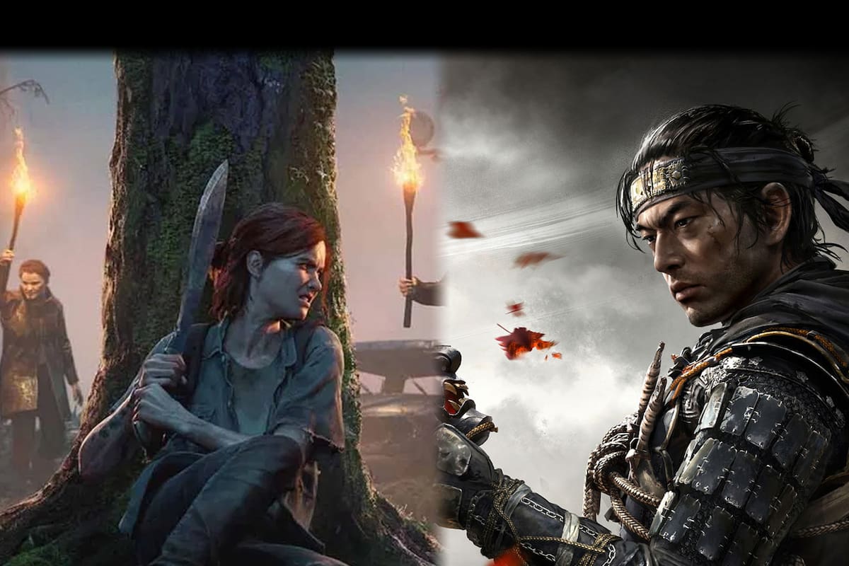 Ghost of Tsushima triunfa en Reino Unido, pero no supera a TLOU: Part II