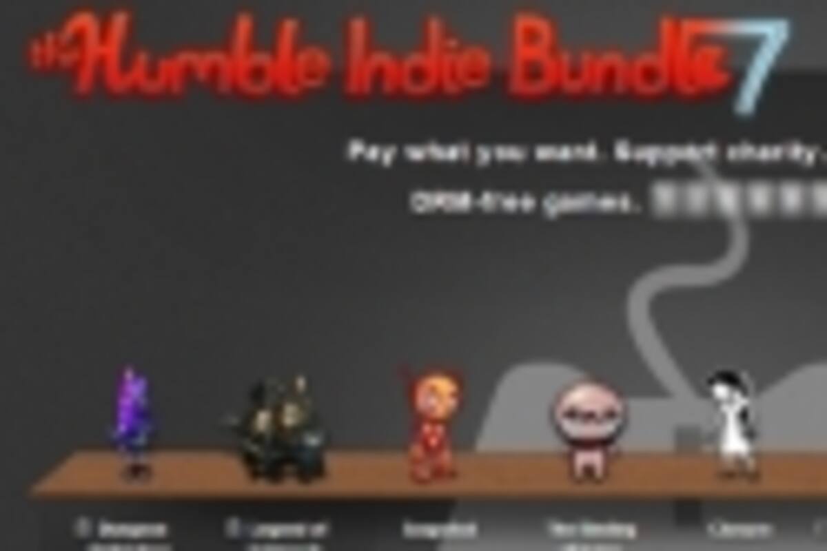 Humble Indie Bundle 7 incluye The Binding of Isaac, Indie Game: The Movie y más