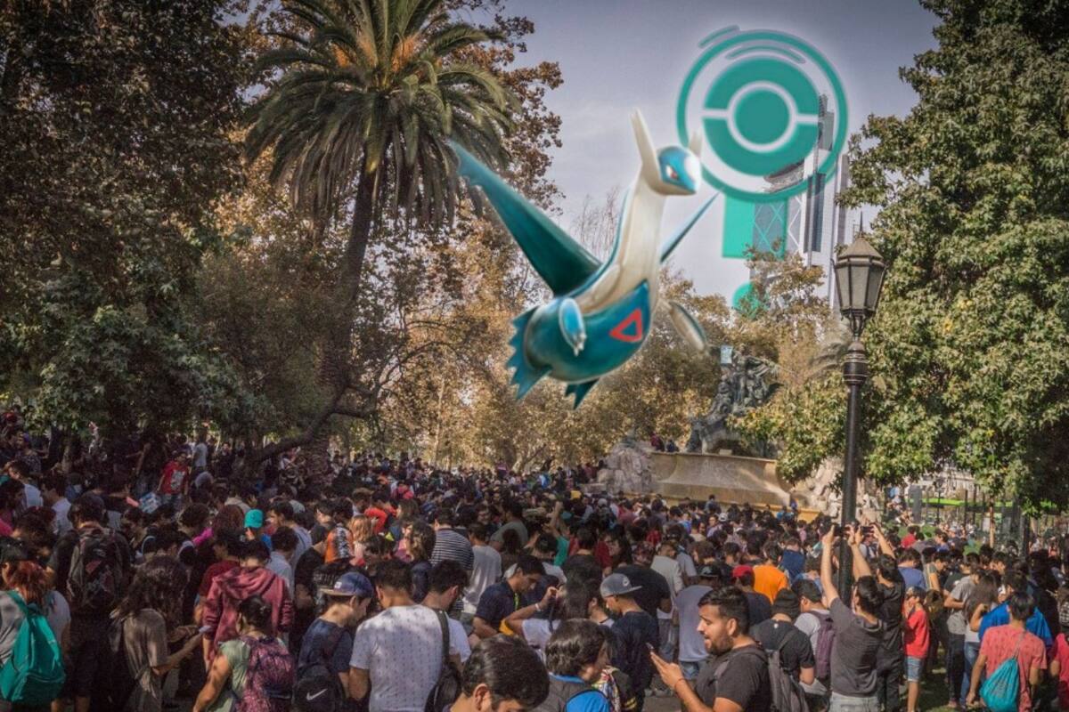 Pokémon Go: Santiaguinos se reunieron en masa para capturar a Latios