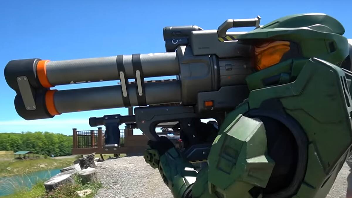 Para que te sientas como el Master Chief, pero con mala puntería