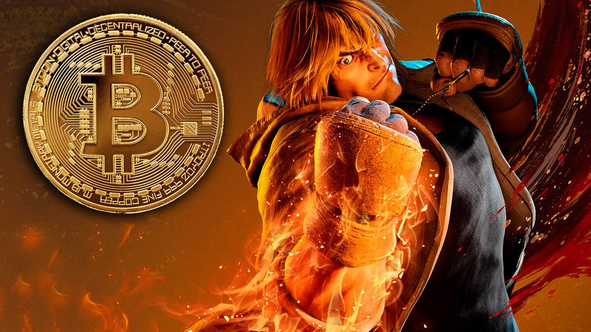 Para sorpresa de quizás pocas personas, Ken Masters en un entusiasta de las criptomonedas
