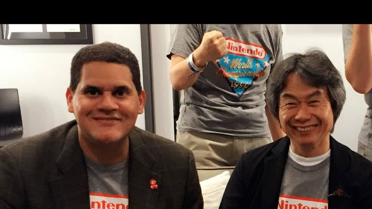Parece que las 3 personalidades de Nintendo estaban muy tranquilas