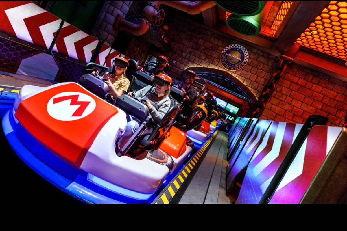 Mario Kart: Bowser’s Challenge no es para gorditos en Super Nintendo World