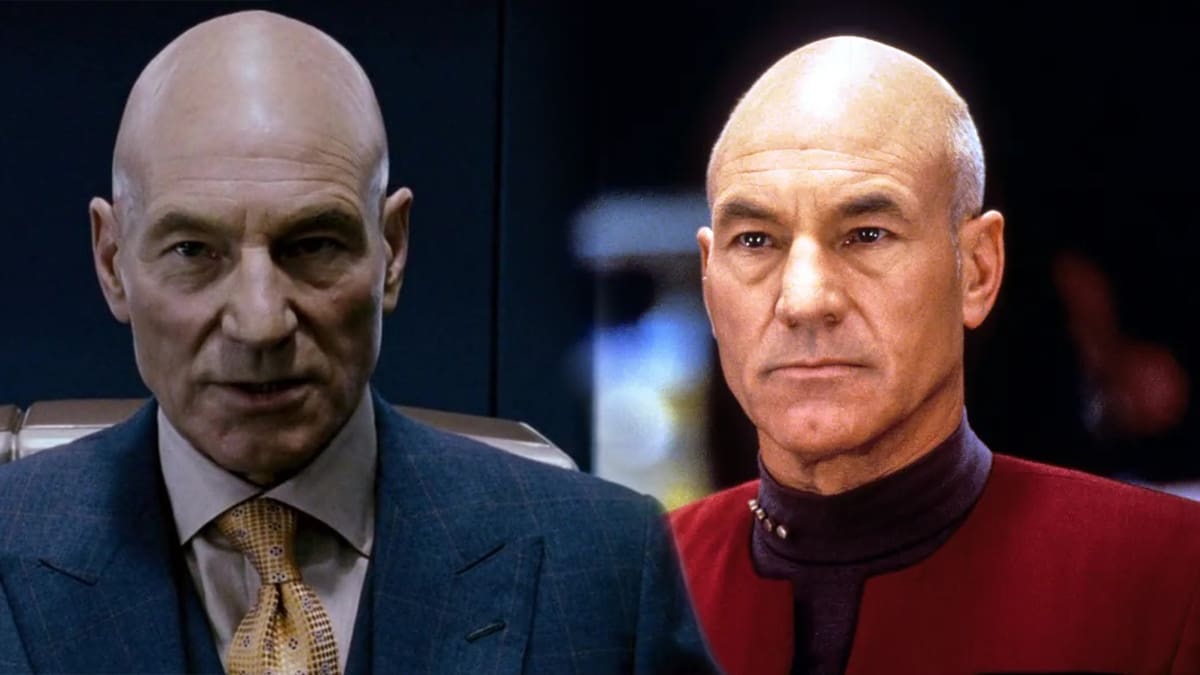 Patrick Stewart fue Chales Xavier y Jean-Luc Picard