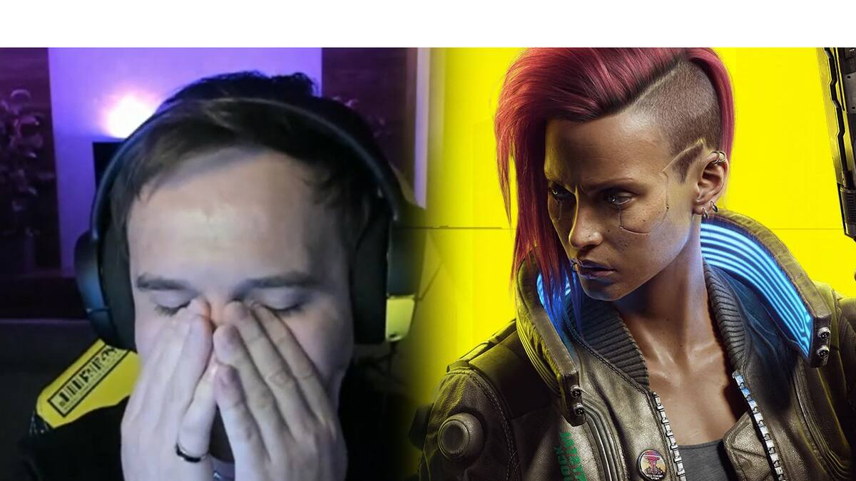 Pawel Sasko, director de misiones en CD Projekt RED, luchó por contener las lágrimas en un stream