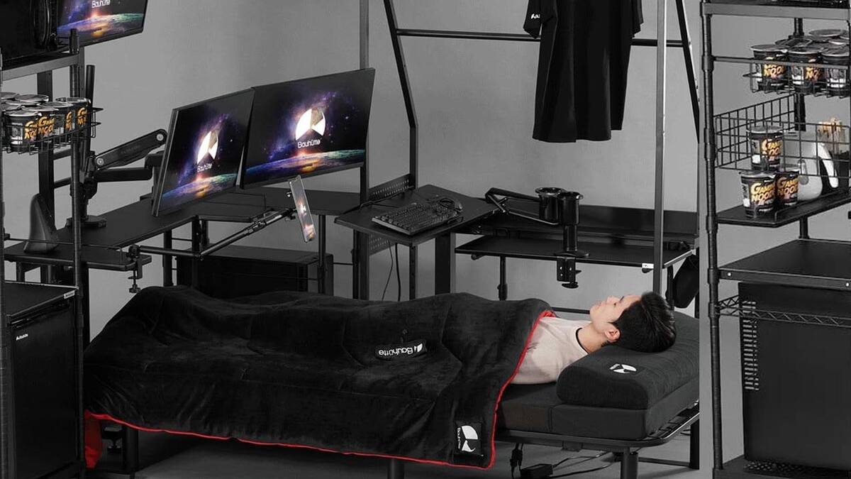 Perfecta para todos estos gamers con poco espacio en su habitación