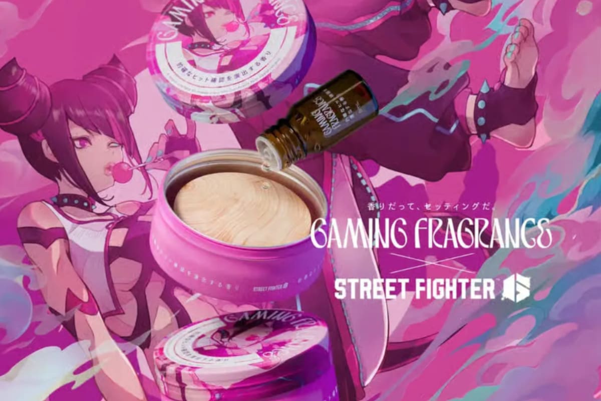 Street Fighter 6 sorprende con perfumes ambientales, ahora tu cuarto olerá a Juri, Ingrid y Ed