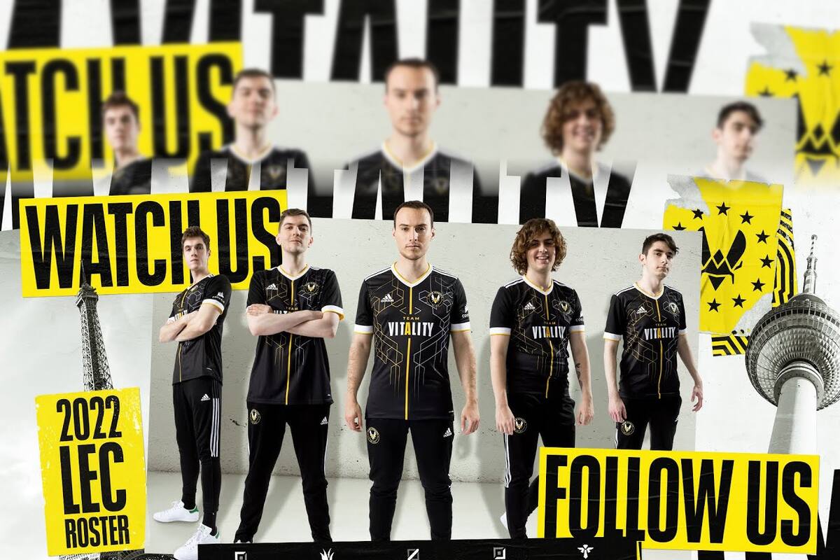 Vitality presenta su súper roster para la LEC 2022