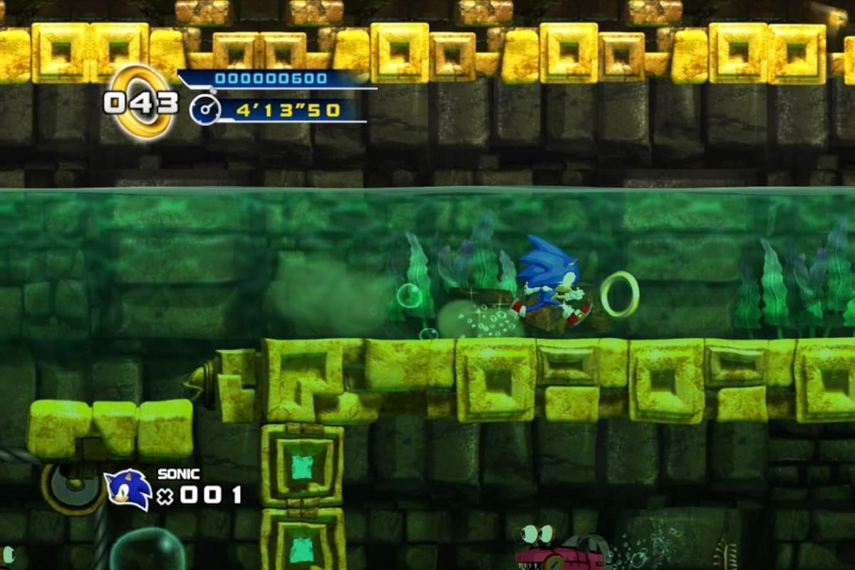 Sonic the Hedgehog 4: Episode I: En realidad, los erizos no son tan rápidos