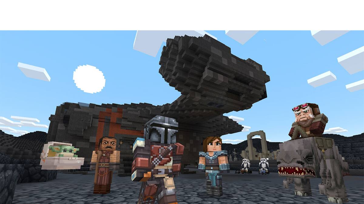 Personajes clásicos y nuevos de la saga se unieron al título de Mojang