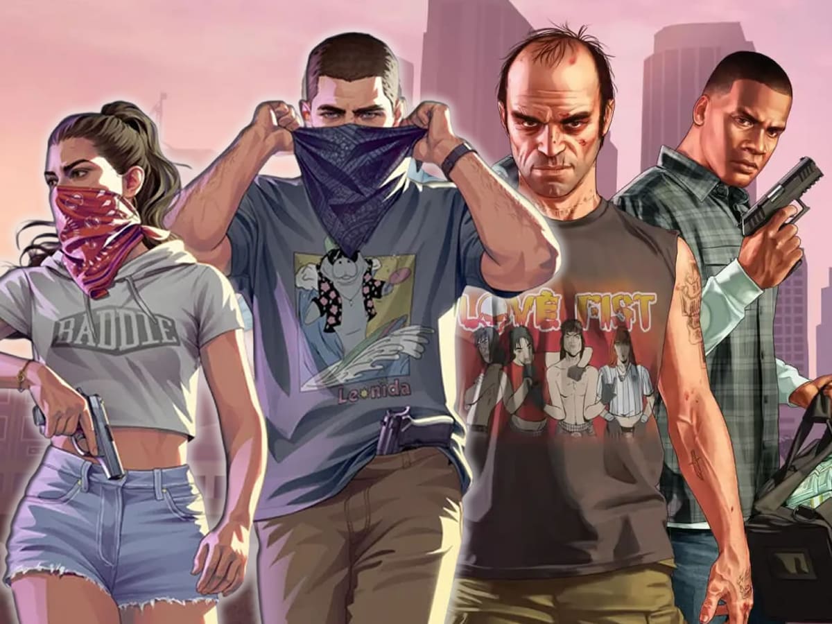 Personajes GTA VI y GTA V