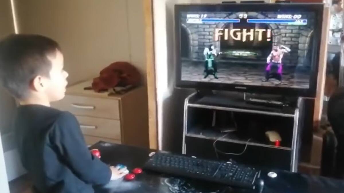 Pese a su corta edad, este infante oriundo de Calama ya juega como todo un profesional