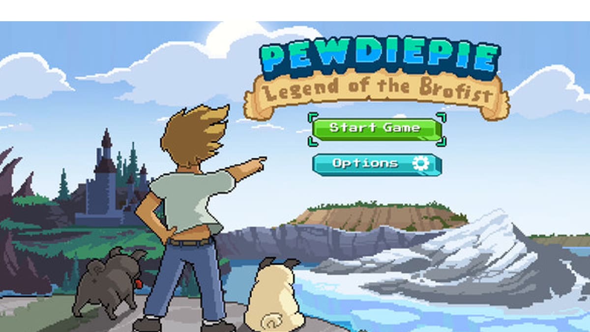 PewDiePie: Legend of The Brofist es un título de plataformas