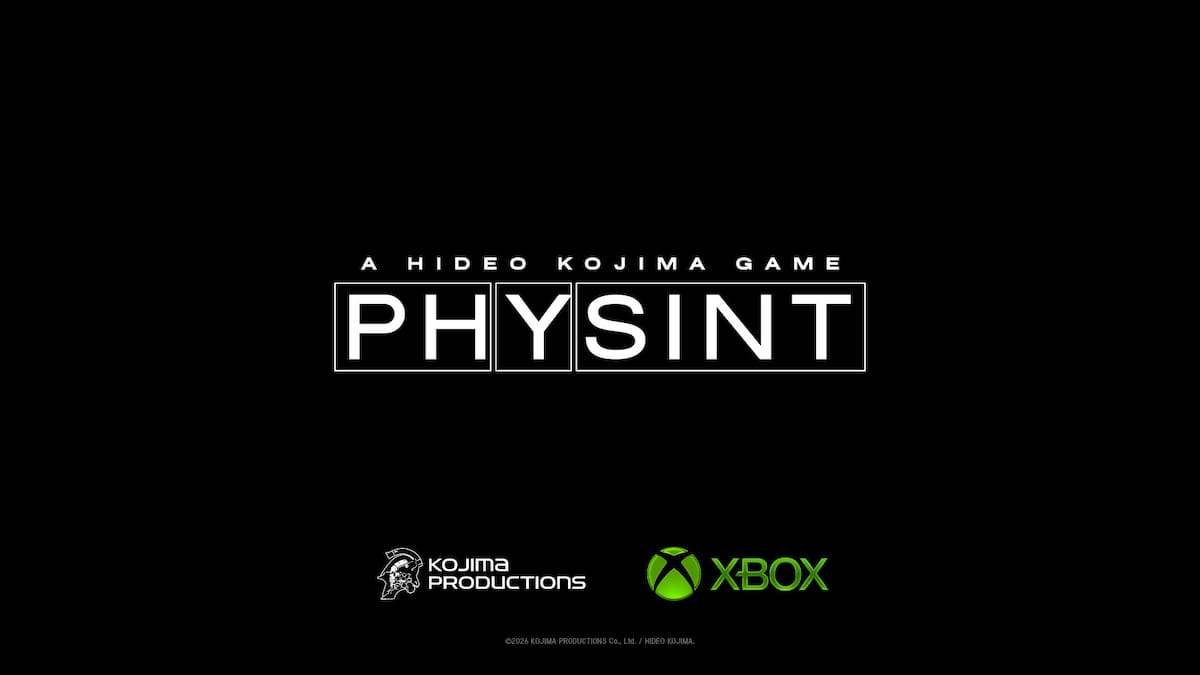 PHYSINT cancelación Hideo Kojima XBOX alianza