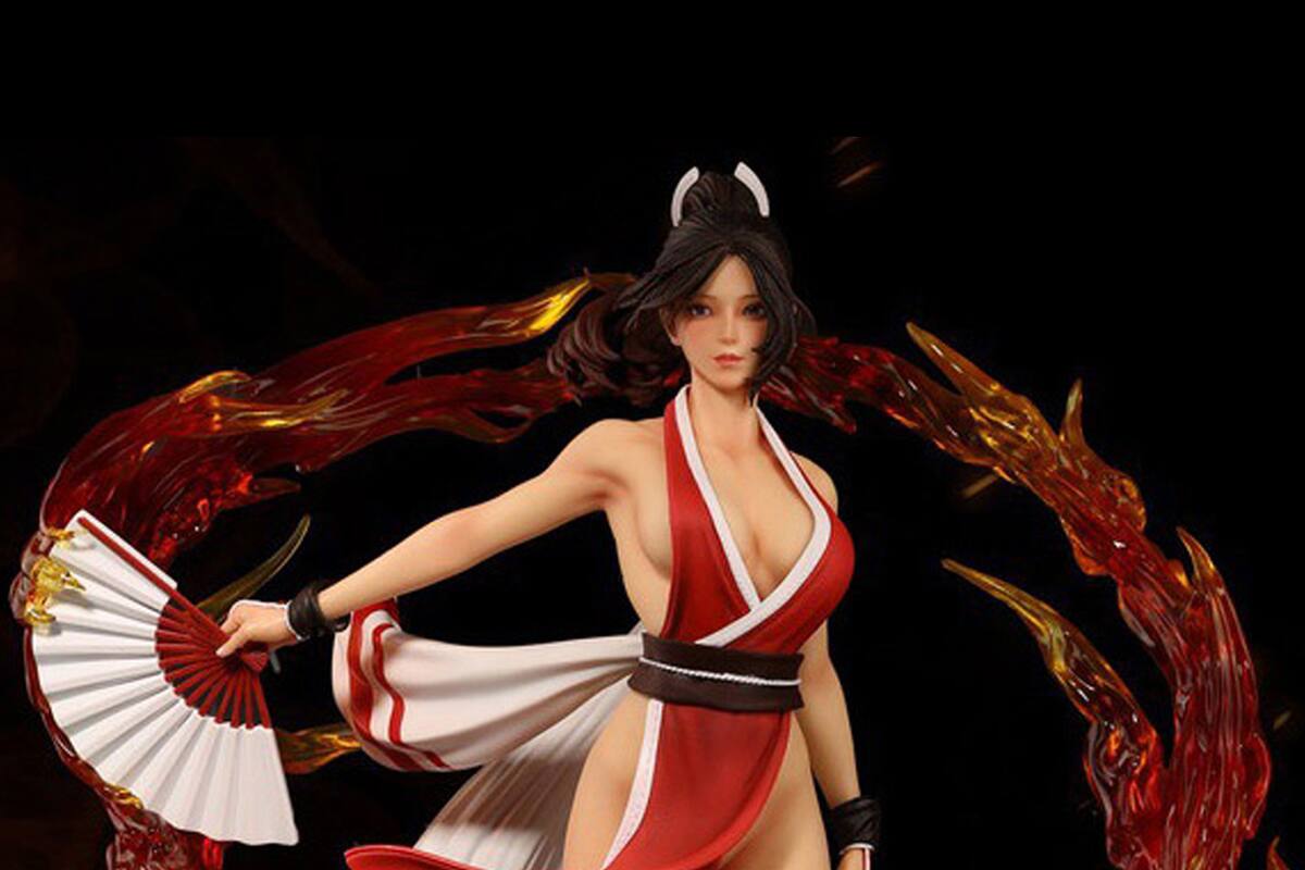 Pronto llegará una genial figura de Mai Shiranui, la sexy luchadora de The King of Fighters