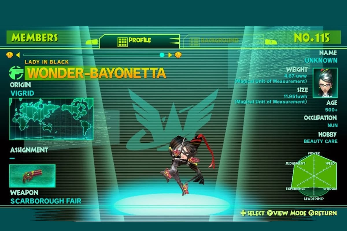 Agregan códigos para desbloquear a Bayonetta en The Wonderful 101