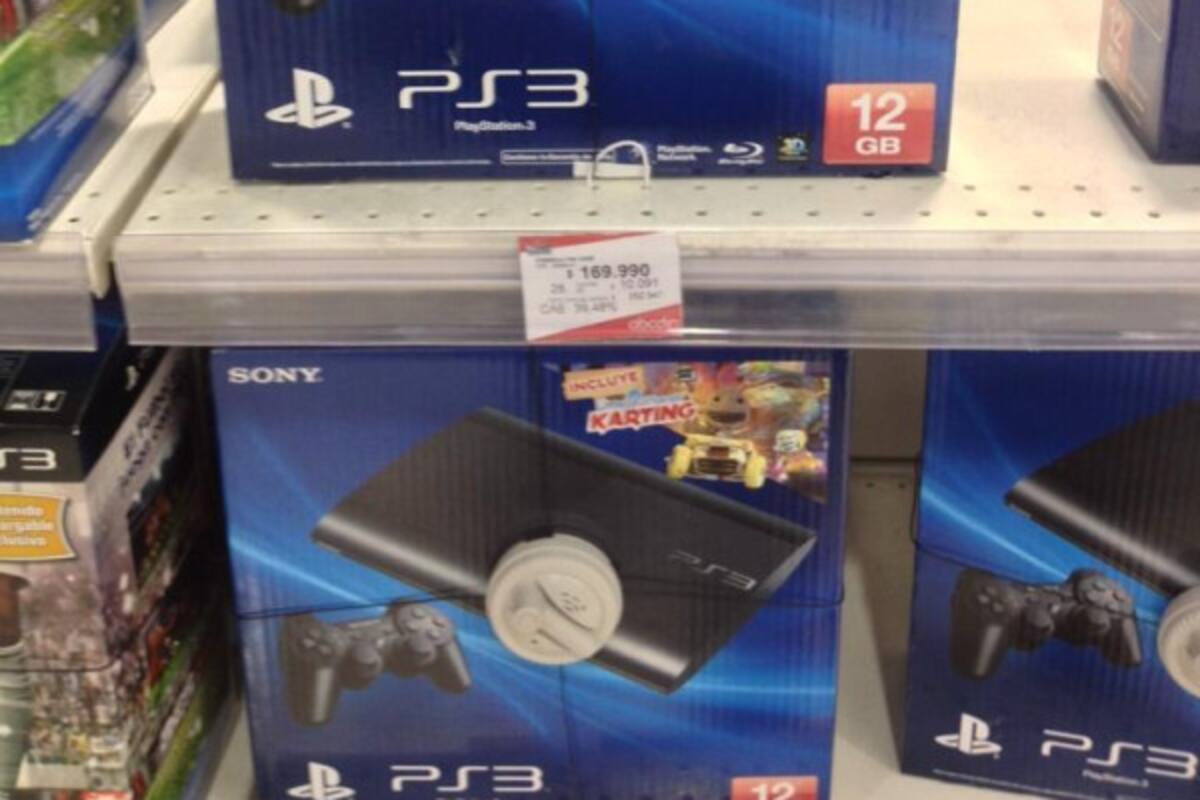 PlayStation 3 de 12GB se vende en Chile a 170 mil pesos