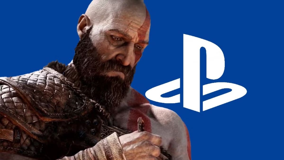PlayStation Kratos triste