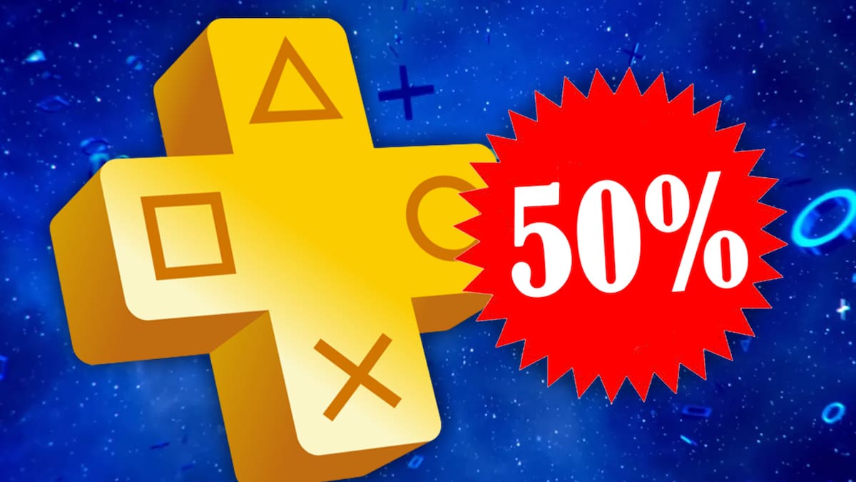 PlayStation Plus 50% descuento