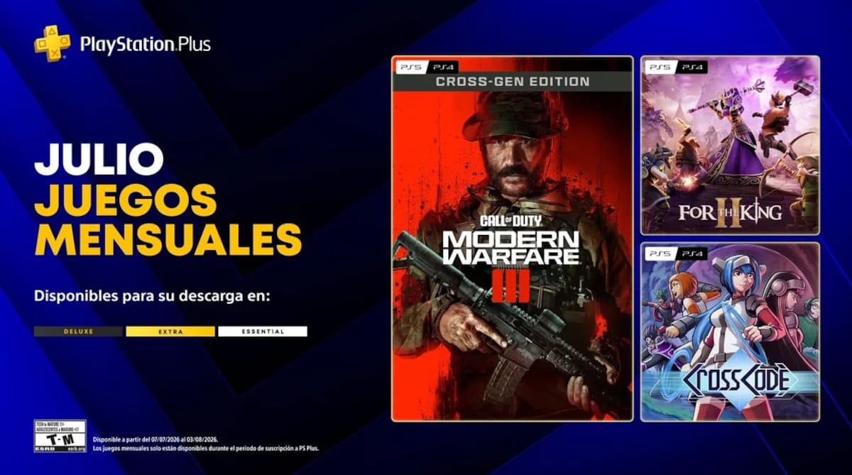 PlayStation Plus julio 2026