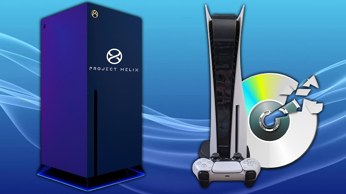 PlayStation y Project Helix formato físico
