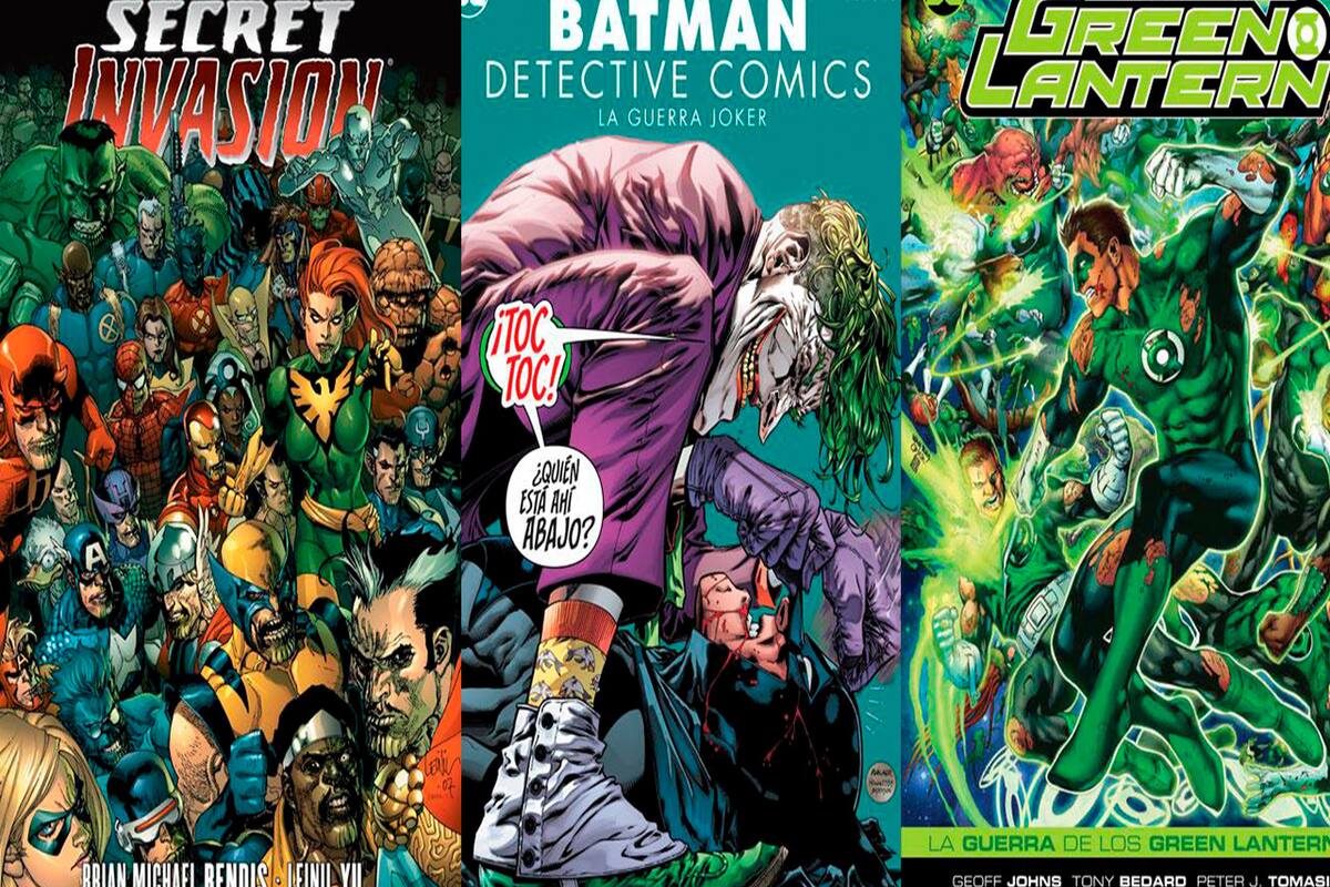 ¡Lanzamiento de cómics de Marvel y DC en México para el 12 de julio!