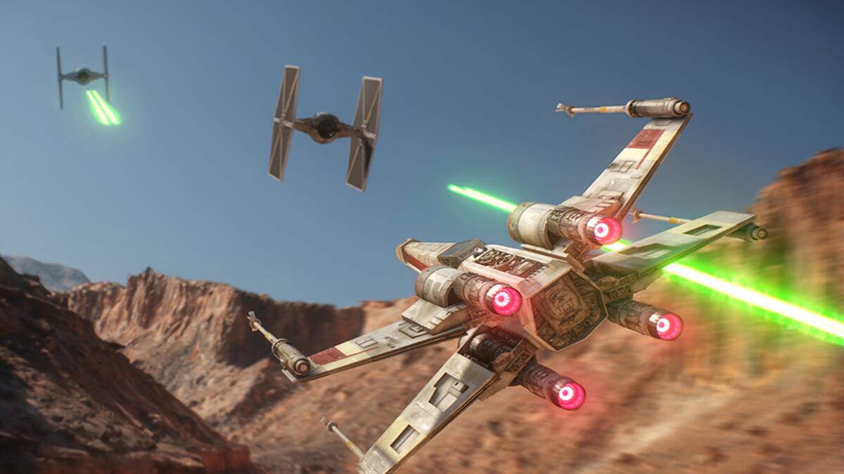 Podrás jugar con Darth Vader y Luke Skywalker durante la prueba