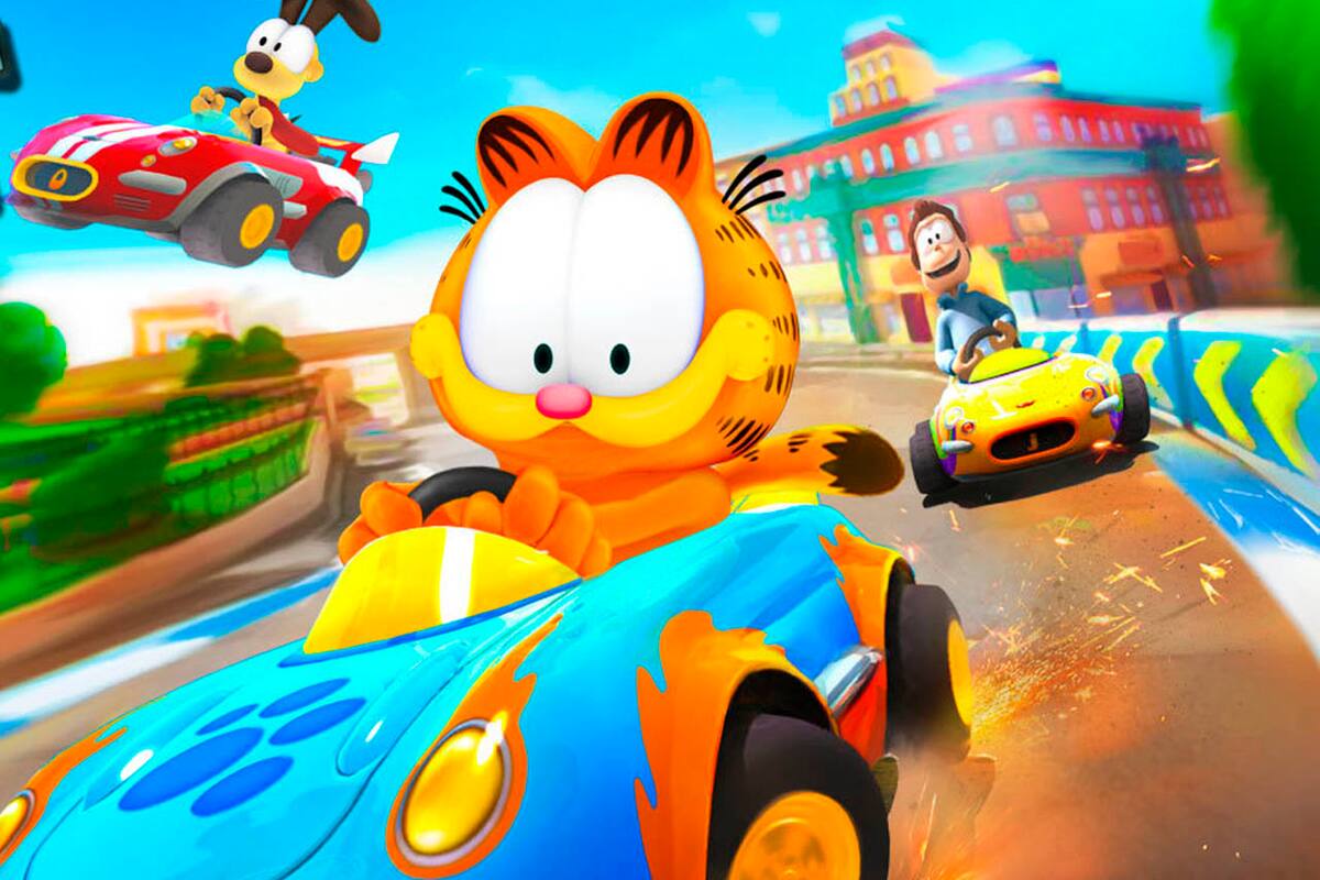 Anuncian el título de carreras Garfield Kart: Furious Racing