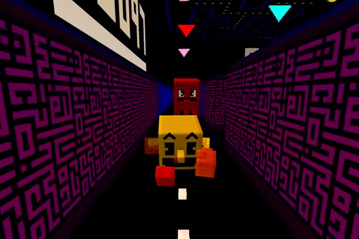 Minecraft festeja el aniversario de Pac-Man con un increíble DLC