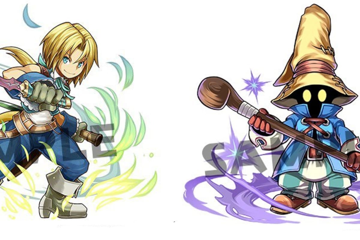 Más personajes de Final Fantasy se unen a Puzzle & Dragons