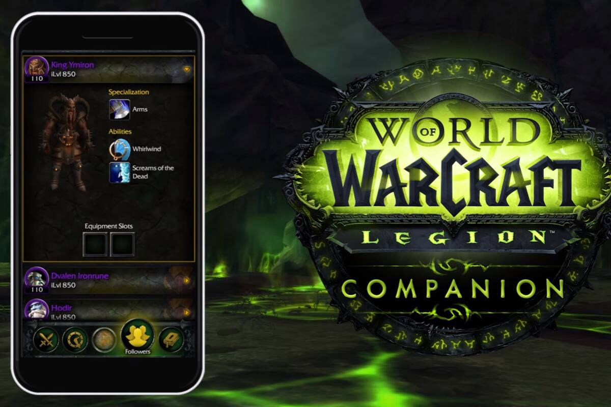 Conoce a Companion App: La aplicación que te ayudará en la aventura de WoW Legion