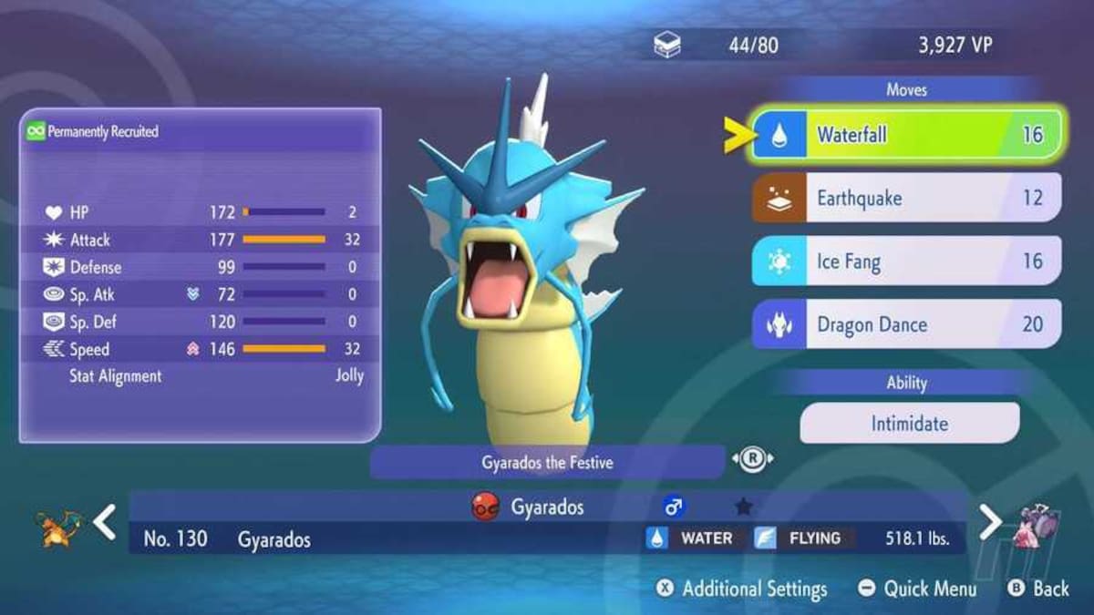 Pokémon Champions Gyarados