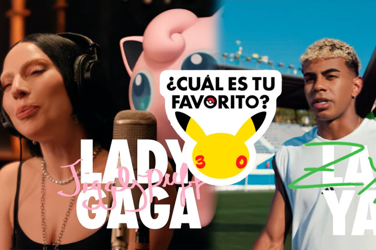 Lady Gaga, Lamine Yamal y más superestrellas revelan a su Pokémon favorito en el Super Bowl LX