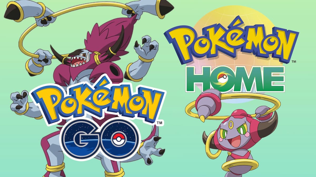 Pokémon GO HOME Hoopa Unbound Confined Desatado Contenido como cambiar forma