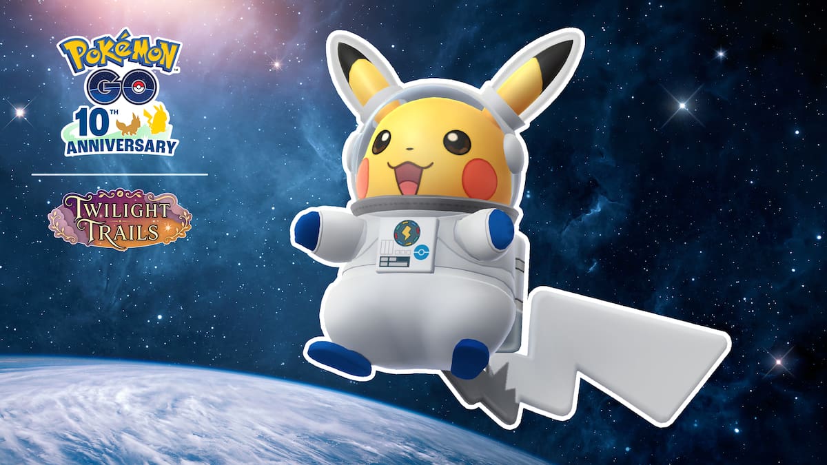 Pokémon GO Pikachu espacial