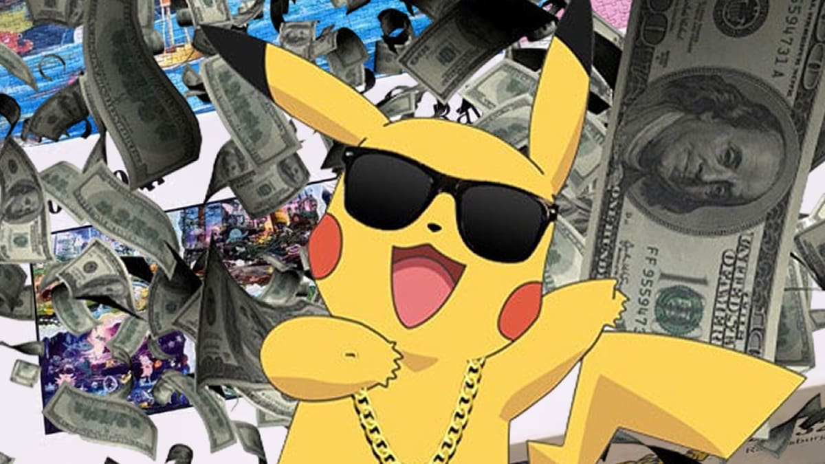 Pokémon Pikachu dinero