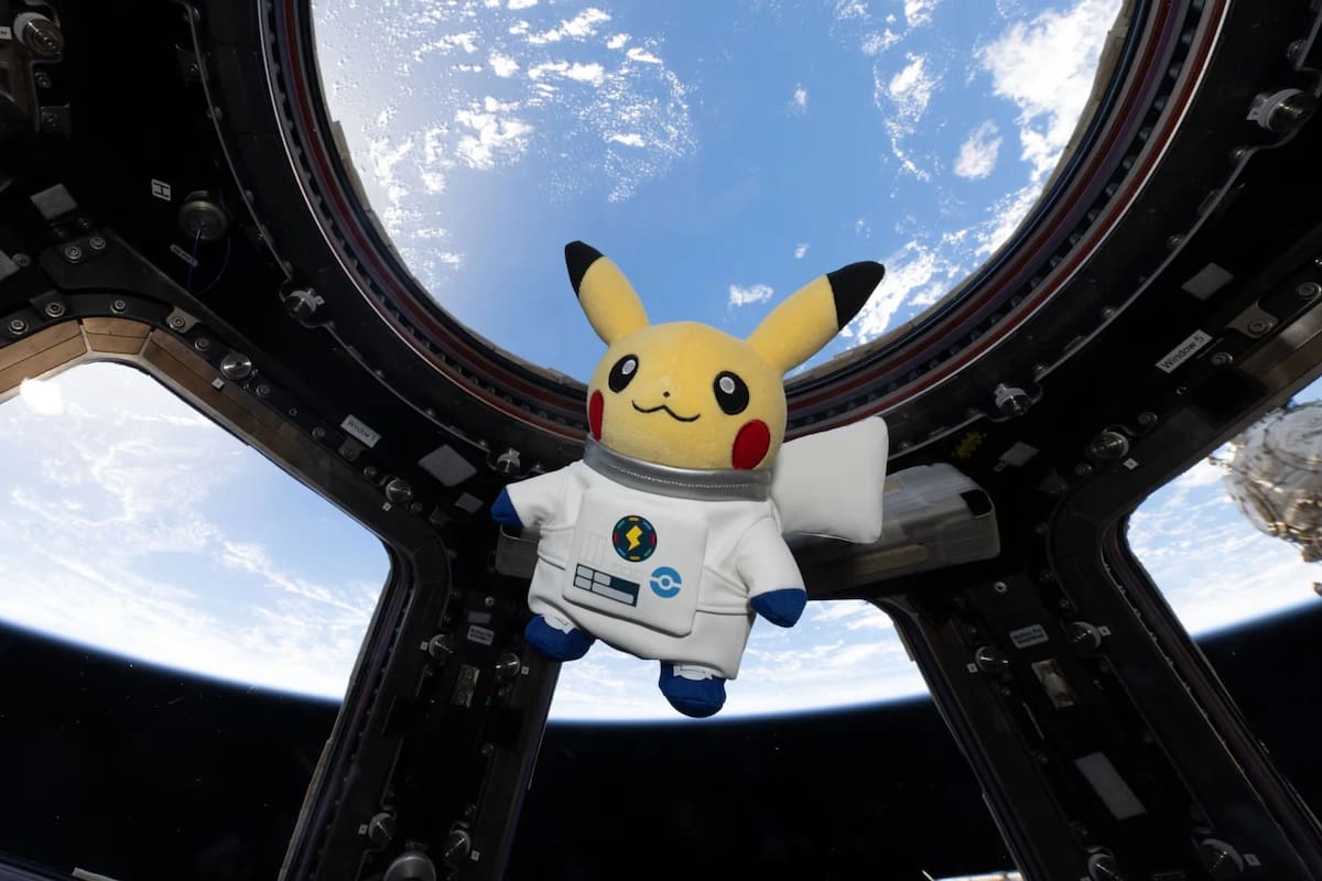 Este Pikachu pasó 67 días en el espacio y completó más de 1000 órbitas