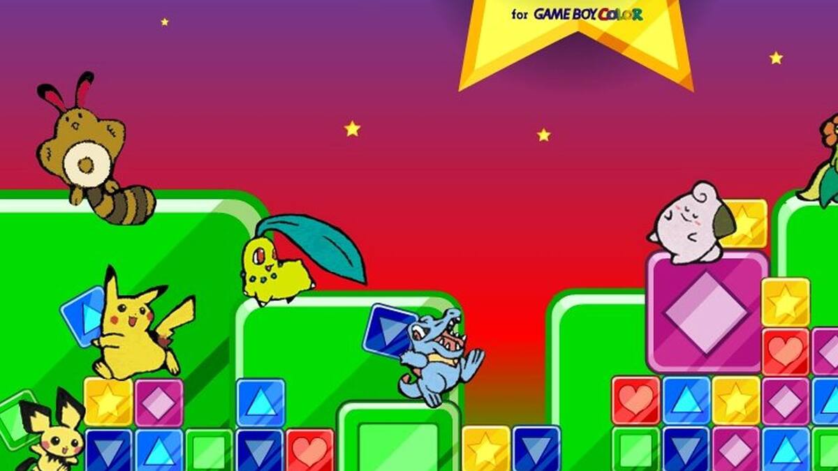 Pokémon Puzzle Challenge también arribará al servicio de distribución de Nintendo