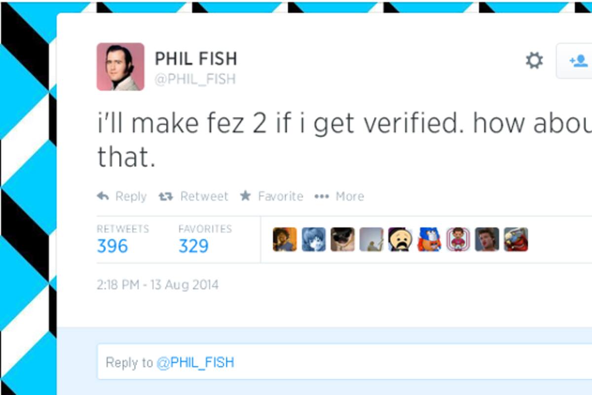 Phil Fish: haré FEZ 2 si Twitter verifica mi cuenta