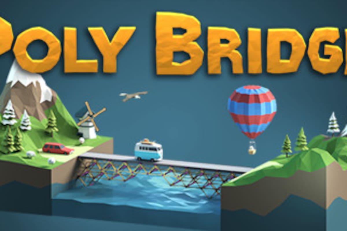 Polybridge Rail Poly Bridge | LEVEL UP