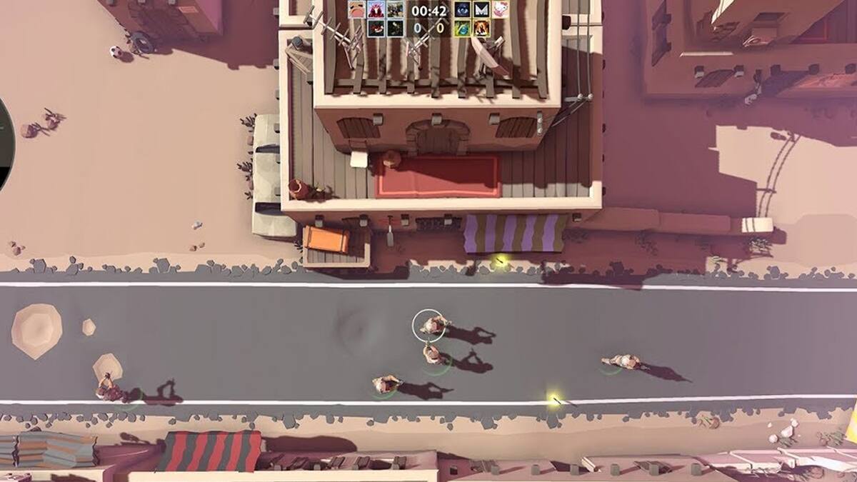 PolyStrike te permitirá jugar el título de disparos con una perspectiva cenital