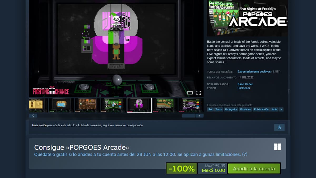 POPGOES Arcade gratis PC
