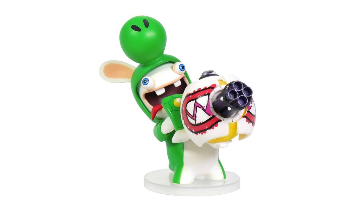 Por $39.99 USD puedes conseguir a un Rabbid vestido de Peach