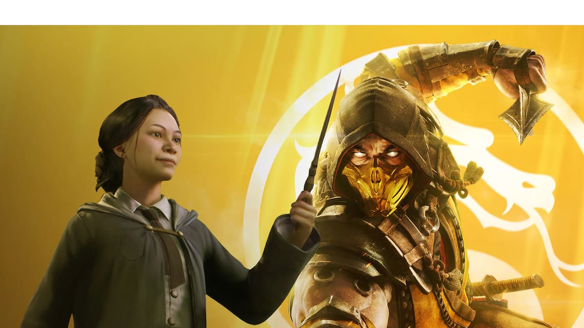 Por alguna razón, el título de NetherRealm Studios tiene publicidad del juego de Harry Potter